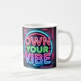 Eigen vibe - Neon Coffee Mok