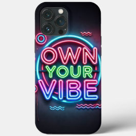 Eigen Vibe – Neon iPhone-hoesje Case-Mate iPhone Case
