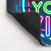 Eigen vibe - Neon Mouse Mat Muismat (Hoek)