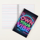 Eigen Vibe - Neon Spiral Notitieboek (Binnen)