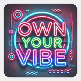 Eigen vibe - Neon Stickers