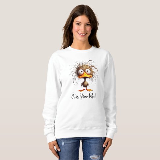 Eigen Vibe Sweatshirt (Voorkant volledig)