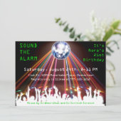 Eigen vioolclub op uitnodiging van Birthday Party (Staand voorkant)