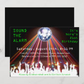 Eigen vioolclub op uitnodiging van Birthday Party (Voorkant / Achterkant)