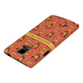 Eigen vis krokodil Egyptisch Tribaal Rood Geel Case-Mate iPhone Case (Onderkant)