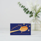 Eigen visitekaartje in de vorm van een magie op de (Staand voorkant)