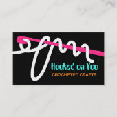 Eigen visitekaartje voor hendelgarens voor kleuren (Voorkant)