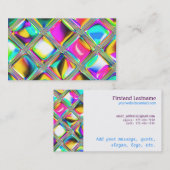 Eigen Visitekaartjes Unieke 90s Psychadelische Kun (Voorkant / Achterkant)