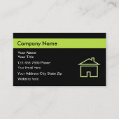 Eigen Visitekaartjes van onroerend goed (Voorkant)