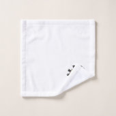 Eigen vlag, Ikurriña + Verenigde Staten van Amerik Bad Handdoek (Wasdoekje)