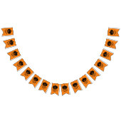 Eigen vlaggen van kapotte halloween party vlaggetjes (Alle)