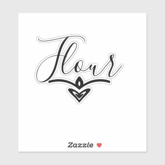 Eigen voedseletiket sticker (Vel)