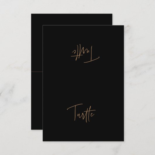 Eigen voedseletiket Tent Kaart - Shelby (Voorkant / Achterkant)