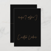 Eigen voedseletiket Tent Kaart - Shelby (Voorkant / Achterkant)