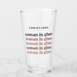Eigen vrouwen in Steministische Gifts Glas
