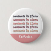 Eigen vrouwen in Steministische Gifts Ronde Button 5,7 Cm (Voorkant)