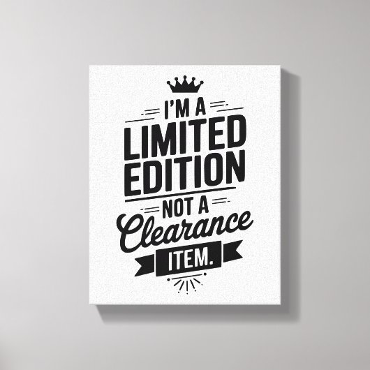 Eigen waarde - Motivatie Canvas Afdruk (Voorkant)