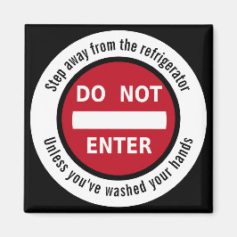 Eigen was uw handen niet invullen magneet