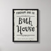 Eigen wasdroog wasdroog wasdroog wasgoed voor Eige Canvas Afdruk (Voorkant)