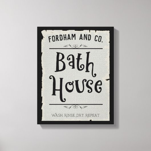 Eigen wasdroog wasdroog wasdroog wasgoed voor Eige Canvas Afdruk (Voorkant)