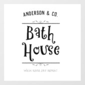 Eigen wasdroog wasdroog wasdroog wasgoed voor Eige Raamsticker (Vel)