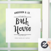 Eigen wasdroog wasdroog wasdroog wasgoed voor Eige Raamsticker (Huis)