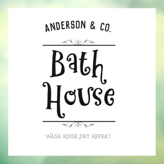 Eigen wasdroog wasdroog wasdroog wasgoed voor Eige Raamsticker (Vel 3)