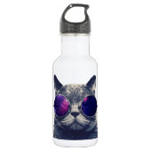 Eigen waterfles (18 oz), wit waterfles (Voorkant)