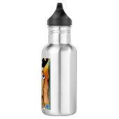 Eigen waterfles (24 oz), roestvrij staal (Rechts)