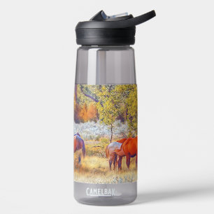 Eigen waterfles: CamelBak Eddy® Wilde paarden Waterfles