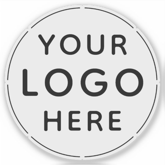 Eigen waterflesje met Logo-merk Sticker (Voorkant)