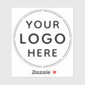 Eigen waterflesje met Logo-merk Sticker (Vel)