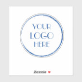 Eigen waterflesje met Logo-merk Sticker (Vel)