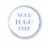 Eigen waterflesje met Logo-merk Sticker (Voorkant)