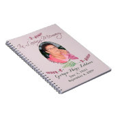 Eigen Waterverf Memorial Guest book Notitieboek (Rechterzijde)