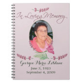 Eigen Waterverf Memorial Guest book Notitieboek (Voorkant)