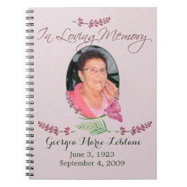 Eigen Waterverf Memorial Guest book Notitieboek