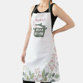 Eigen Waterverf Vegan Kitchen Schort (Insitu)