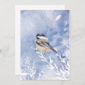 Eigen Waterverf Vogelvogels - Wilde Kunst Kaart (Voorkant / Achterkant)