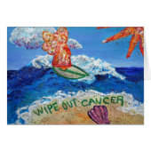 Eigen Wenskaarten voor kankerverwekkende engel ver (Voorkant Horizontaal)