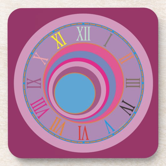 Eigen,  wervelcirkels tornado schattige kunst drankjes onderzetter (Voorkant)