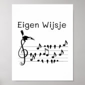Eigen Wijsje Poster (Voorkant)