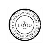 Eigen zakelijke Logo Rubber Stempel (Afrduk)