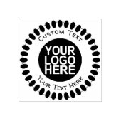Eigen zakelijke Logo Rubber Stempel (Afrduk)