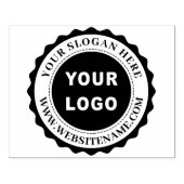 Eigen zakelijke Logo Rubber Stempel (Afrduk)