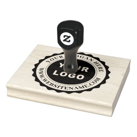 Eigen zakelijke Logo Rubber Stempel (Stempel)