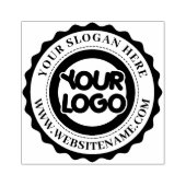 Eigen zakelijke Logo Rubber Stempel (Afrduk)