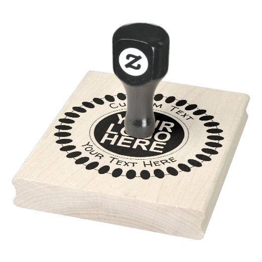 Eigen zakelijke Logo Rubber Stempel (Stempel)