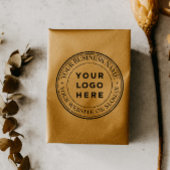 Eigen zakelijke Logo Rubber Stempel