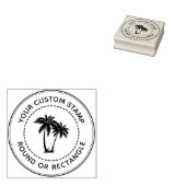 Eigen zakelijke Logo Rubber Stempel (Gestempeld)
